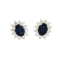 Orecchini Soranzo Gioielli Donna Pietre Preziose in Oro bianco Zaffiro 1.92 Ct BCO10367131 - BCO10367131